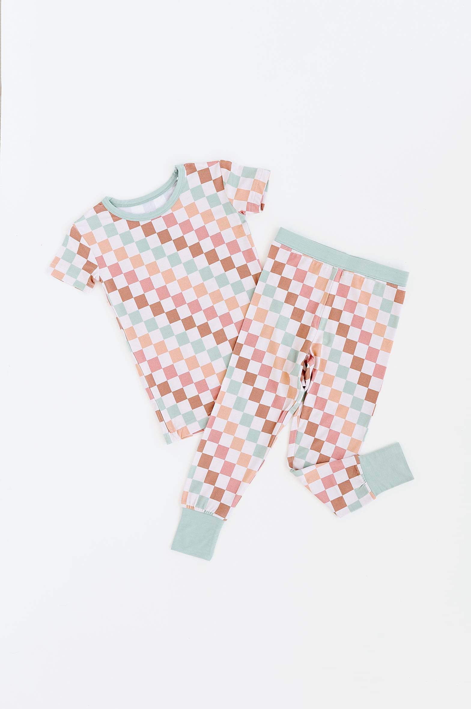 TWO PIECE JAMMIES - CHECKED OUT
